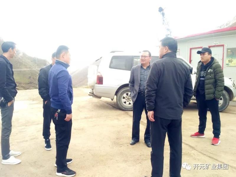科學發展 統籌兼顧 穩步生產│州、縣國土資源局領導赴興海銅鑫進行年檢
