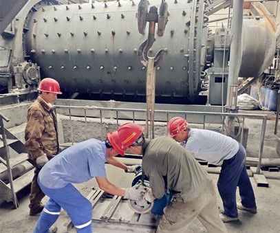 王家河選礦廠 | 清涼護航戰高溫，多維發力保生產